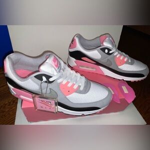 Size 11.5 - Nike Air Max 90 Rose Pink with box